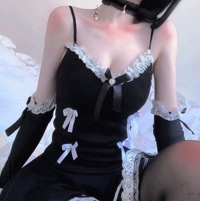 French Maid Cosplay Costume