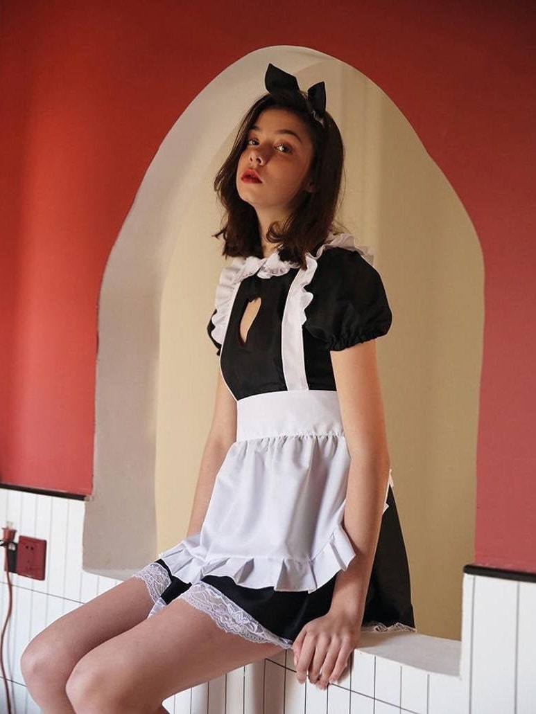 Sexy Maid Roleplay Costume