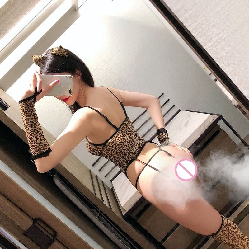 Cheetah Costume Set